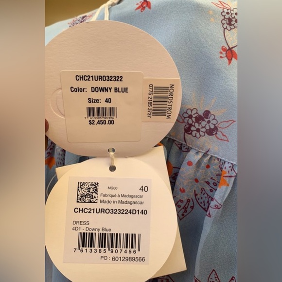 Chloe Downy Blue Mini Dress - Picture 6 of 9